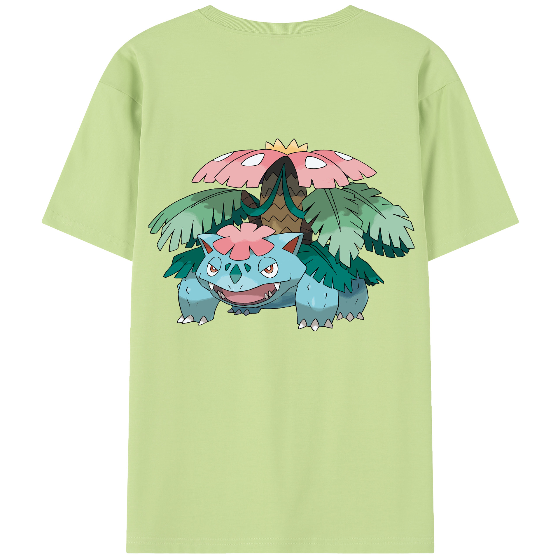 （画像用） ポケットモンスター Pokémon 綿100％半袖Tシャツ（背面プリント）